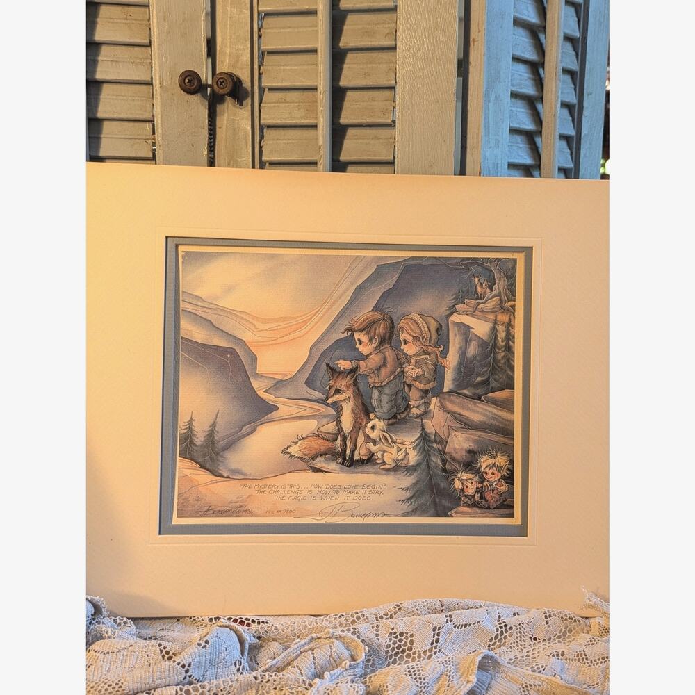 Limited edition signed art print by Jody Bergsma 172 of 7500